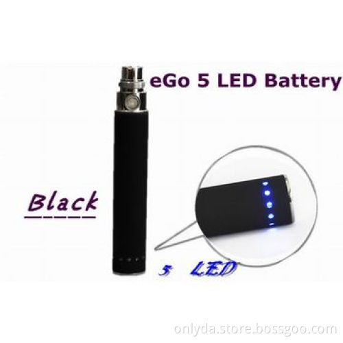 E-cigarette EGO Battery (EGO-F, EGO-W), with CE, FCC and SGS Marks